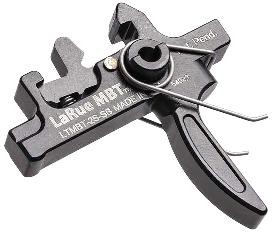 LaRue Tactical MBT-2S Black Two-Stage Straight Drop-In Trigger Fits AR10/AR15