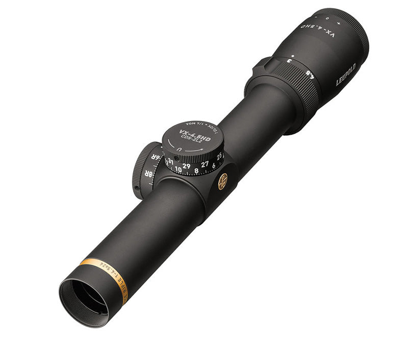 Leupold VX-4.5HD Service Rifle 1-4.5x24 30mm Scope, Target Dot Reticle