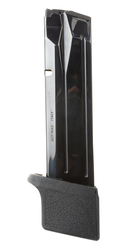 Xtech Tactical XTT140M&P9EXTMAG M&P9 Compact 22-Round 9mm Stainless Extended Magazine Black Finish