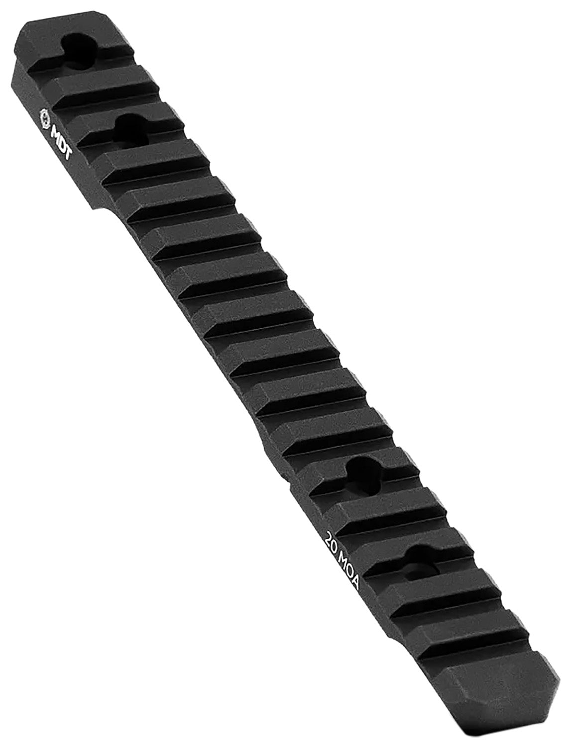 MDT 102357BLK 20 MOA Picatinny Rail Black Anodized 11" Long Fits Howa 1500 Long Action