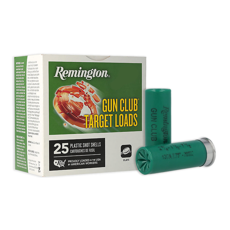 Remington 12 Gauge Shotgun Ammo Premier Nitro Gold Sporting Clay 2.75 in 1-1/8 oz #8
