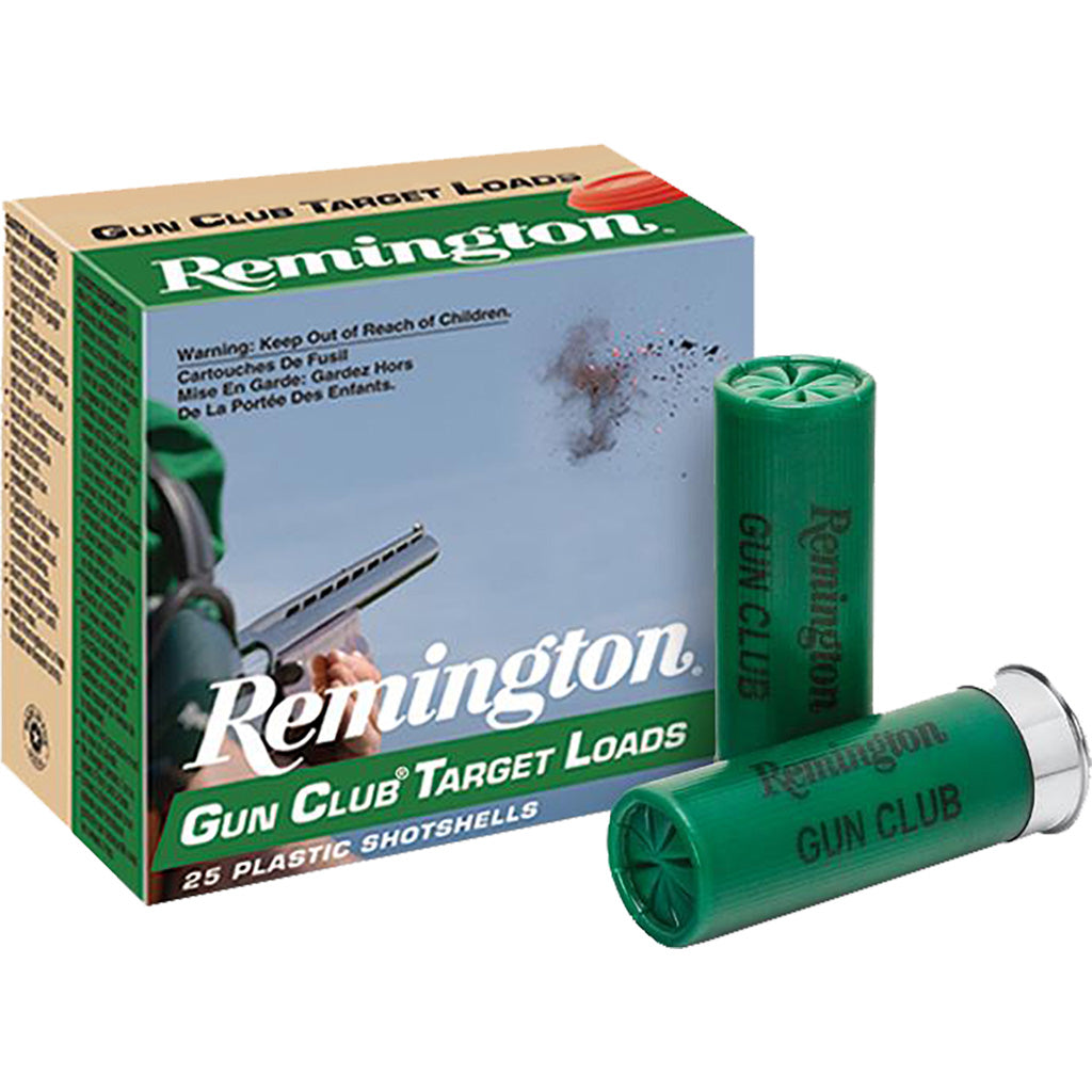 Remington 20 Gauge Shotgun Ammo Gun Club Target Loads 2.75 in 7/8 oz #9