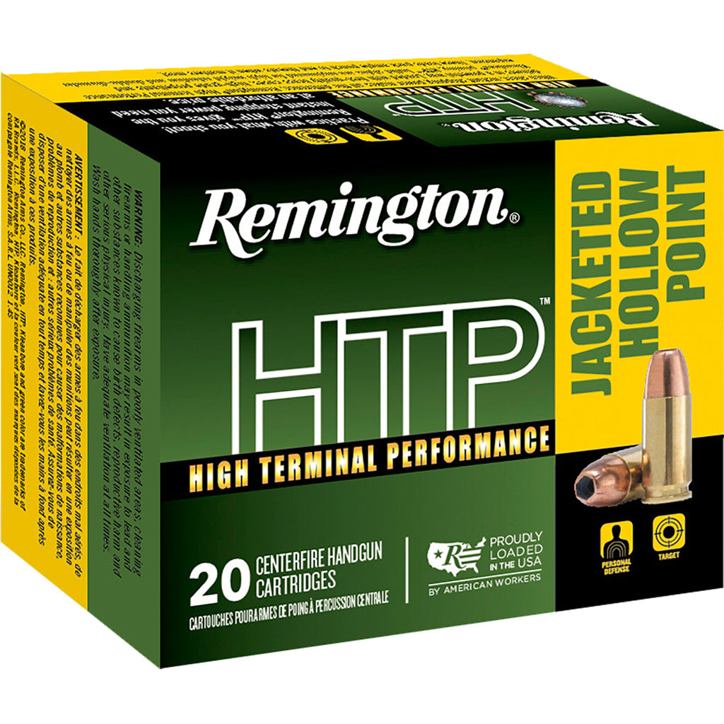 Remington HTP Semi Jacketed Hollow Point 125 Grain .38 Special 945 fps 047700496702