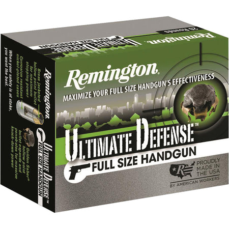 Remington Ultimate Defense Brass Jacket Hollow Point 185 Grain .45 ACP/Auto 1015 fps 047700473000