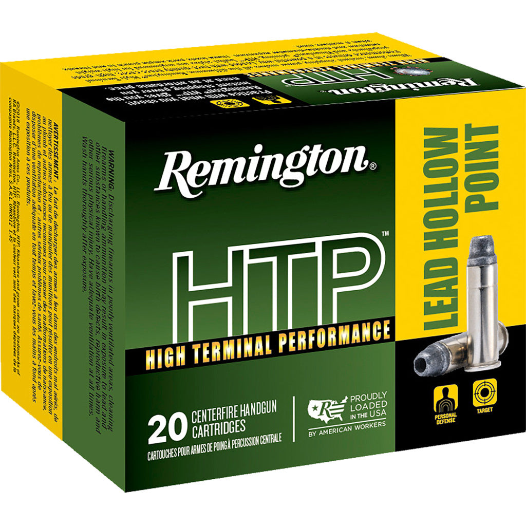 Remington HTP  158 Grain .38 Special 890 fps 047700497600