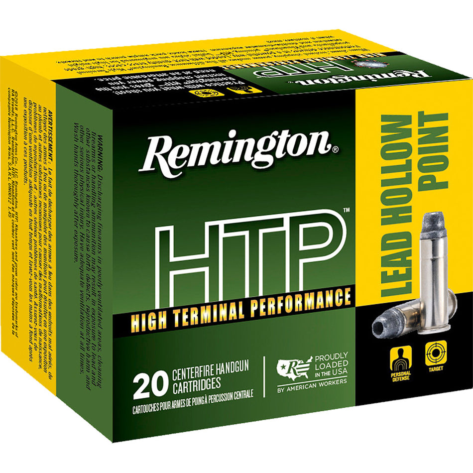 Remington HTP  158 Grain .38 Special 890 fps 047700497600