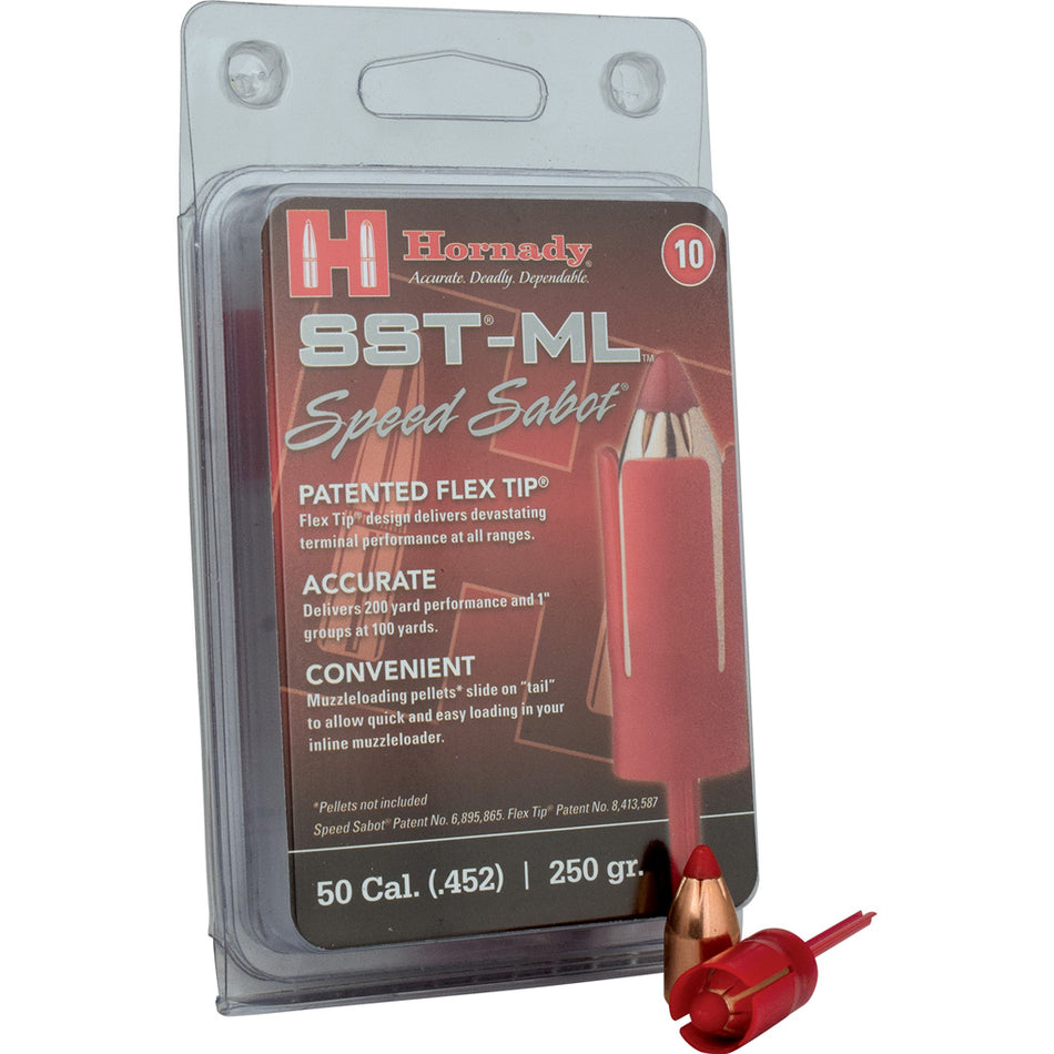 Hornady Muzzleloading 50 Cal. SST 250 gr. Lock-N-Load Speed Sabot 10 rd.