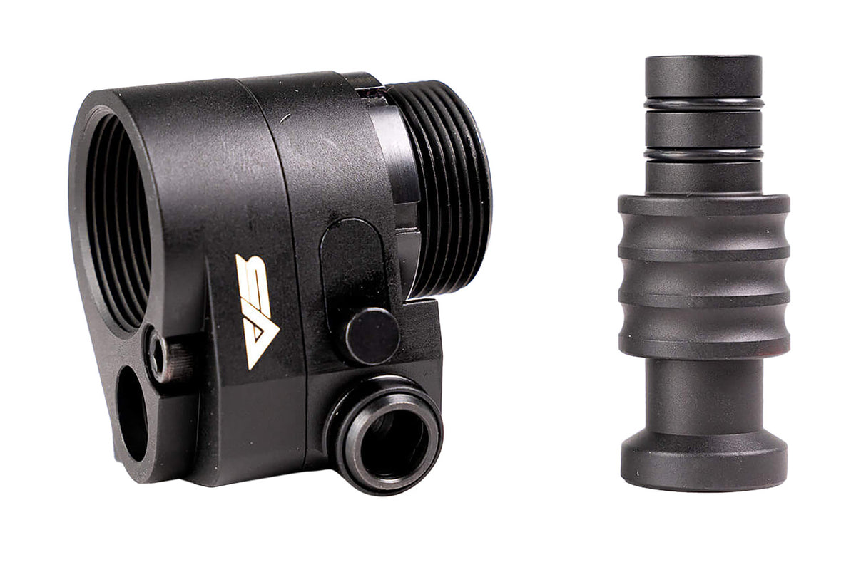 Sylvan Arms Gen 4 Left-Fold Folding Stock Adapter for AR Platforms, Black