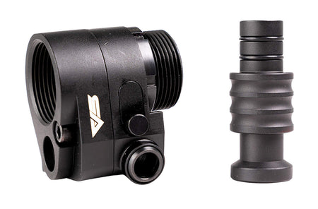 Sylvan Arms Gen 4 Left-Fold Folding Stock Adapter for AR Platforms, Black
