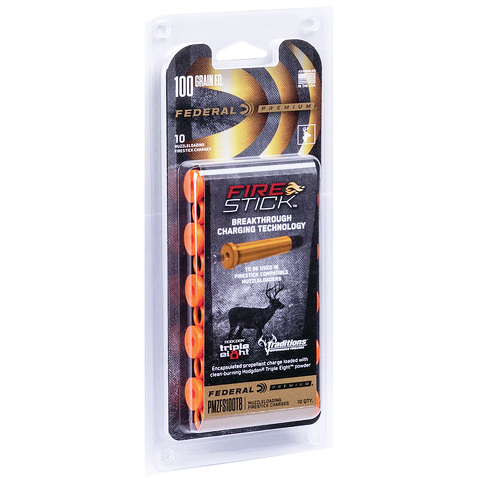 Federal FireStick 100 Grain Triple 8 Encapsulated Propellant 10 Count
