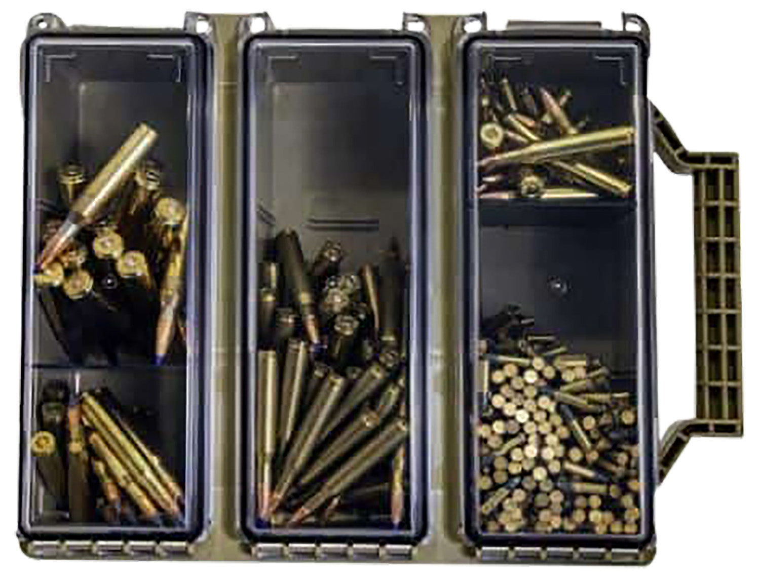 Berry's 33805 Triple Modular Ammo Can Tan Injection-Molded Plastic