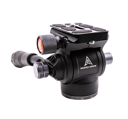 Painted Arrow MAGFH1 FH1 Tripod Fluid Head Black 10oz 6.6 lb Capacity