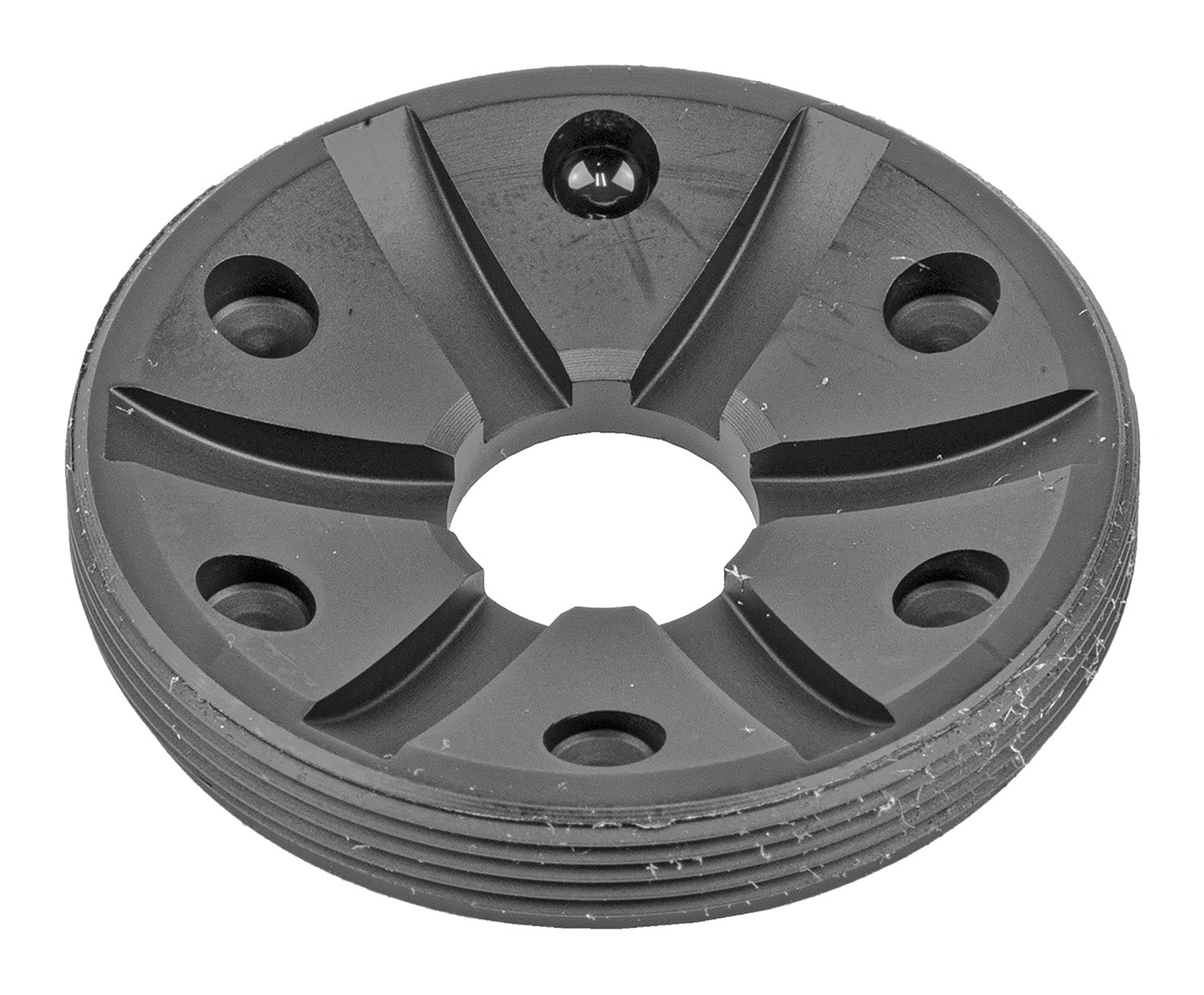 SilencerCo AC4739 Charlie Front Cap for 9mm Suppressor, Black Nitride
