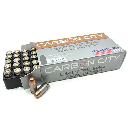 SinterFire 9mm Luger / Parabellum Carbon City 100 grain Lead-Free Ball ammunition