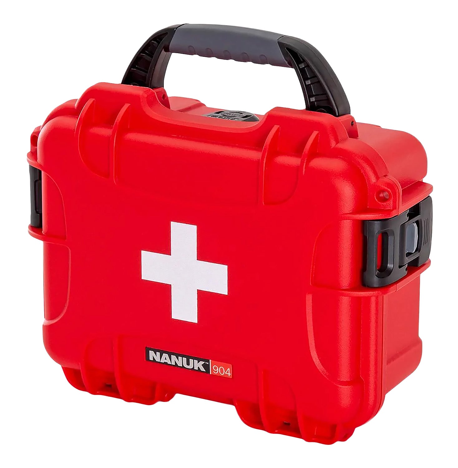 Nanuk 904S000RDPA0FSA01 Waterproof Hard First Aid Storage Case Red