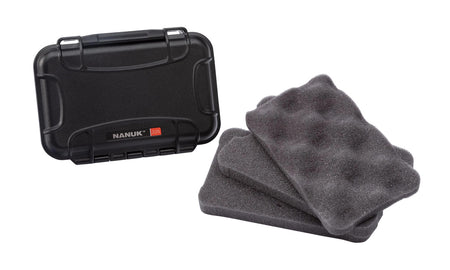 Nanuk 225 Broadhead Holder Hard Case Black ABS Shell with Protective Foam