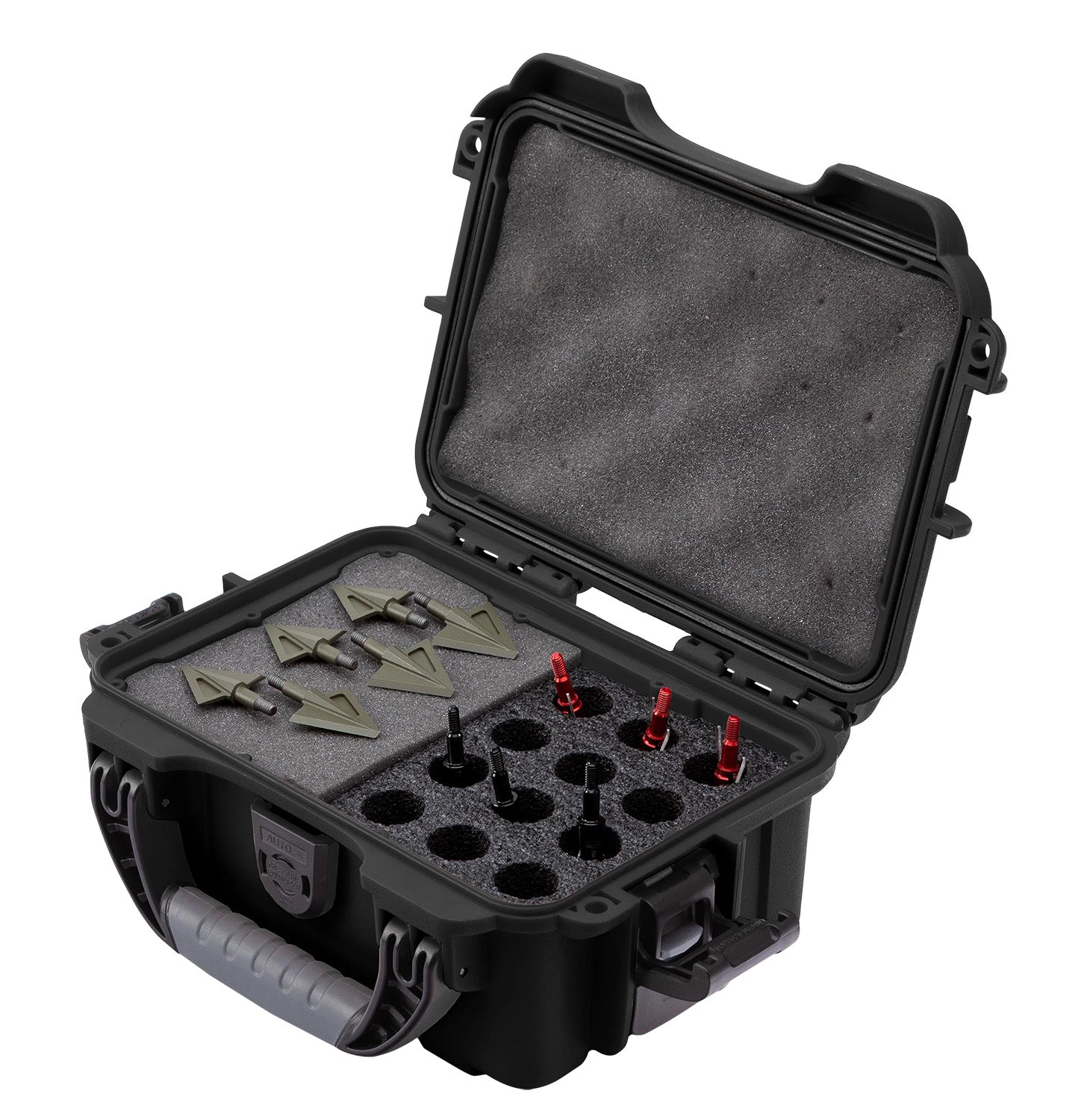 Nanuk 903 Waterproof Black Resin Broadhead Holder Hard Case