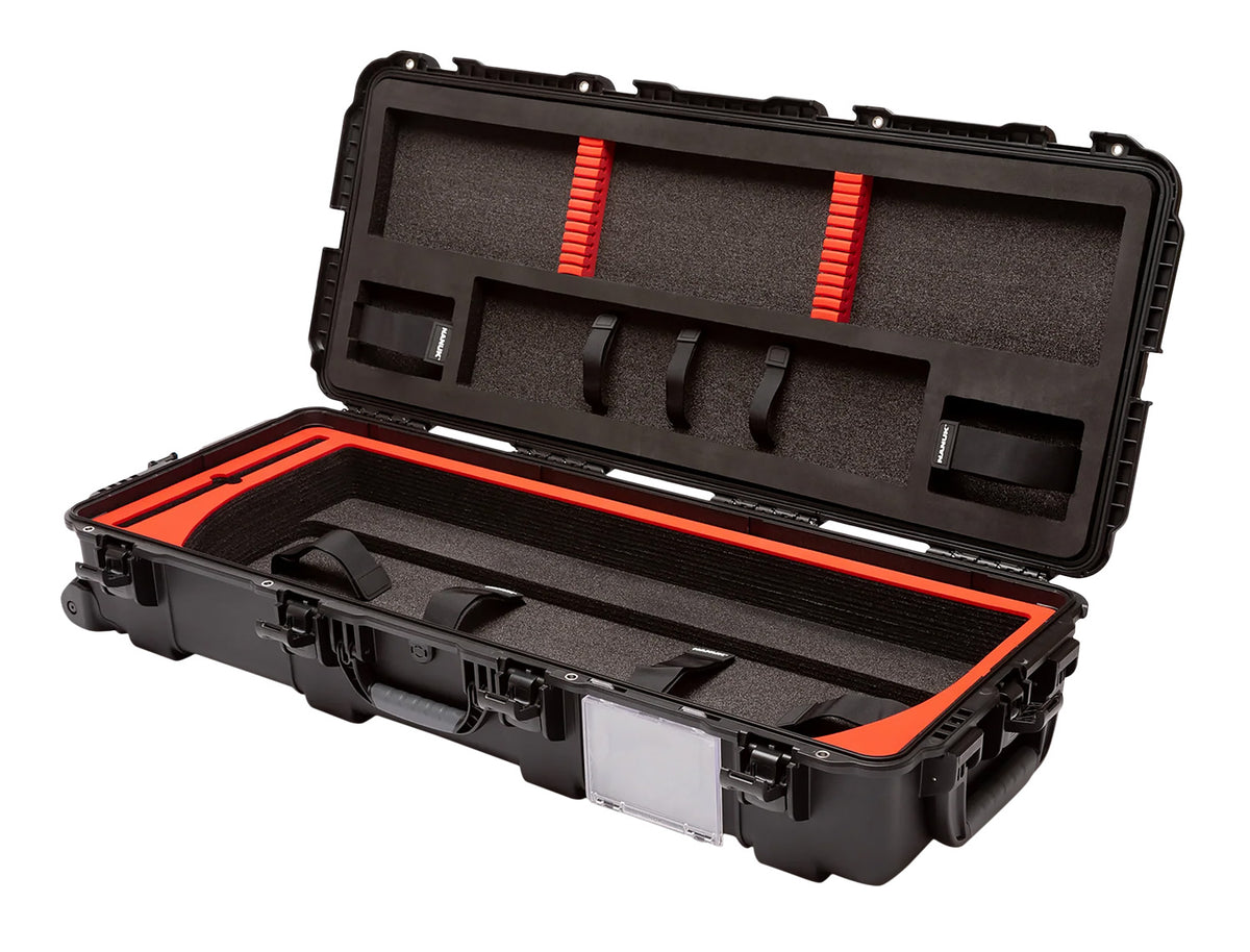 Nanuk 991 Black Resin Heavy-Duty Hard Case for Bow Transport and Storage