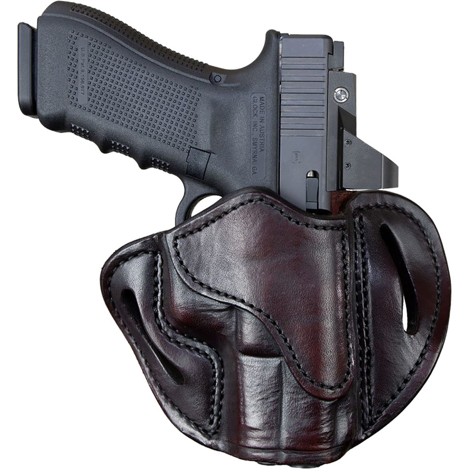 1791 Gunleather Optic-Ready Belt Holster Size 2.1 RH Signature Brown Leather