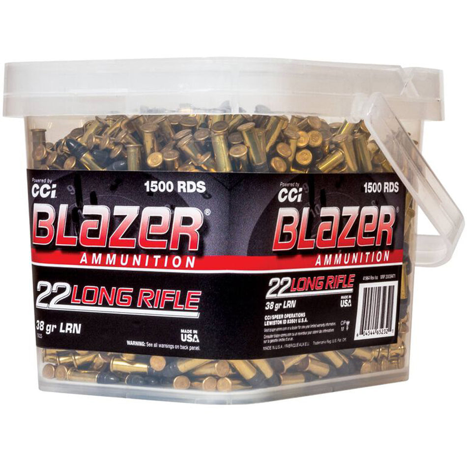 Blazer  Lead Round Nose 38 Grain .22 Long Rifle 1235 fps 604544652321