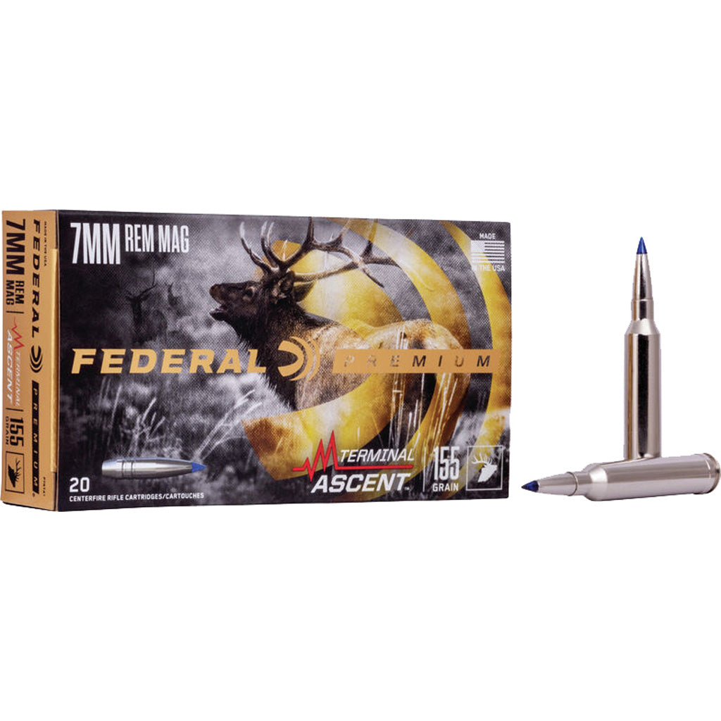 Federal Premium Terminal Ascent 155 Grain 7mm Remington Mag 3000 fps 604544659467
