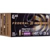 Federal Practice   Defend Pistol Ammo 45 ACP 230 gr  HST Syntech 100 rd 
