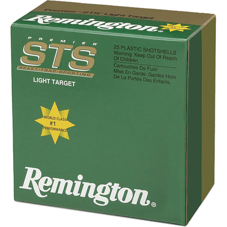 Remington 20 Gauge Shotgun Ammo Premier Nitro Gold Sporting Clay 2.75 in 7/8 oz #7.5