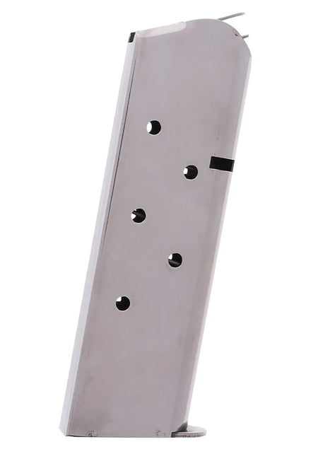 Kimber Mfg 1000156A 7rd .45 ACP Fits 1911 Silver Steel Handgun Magazine