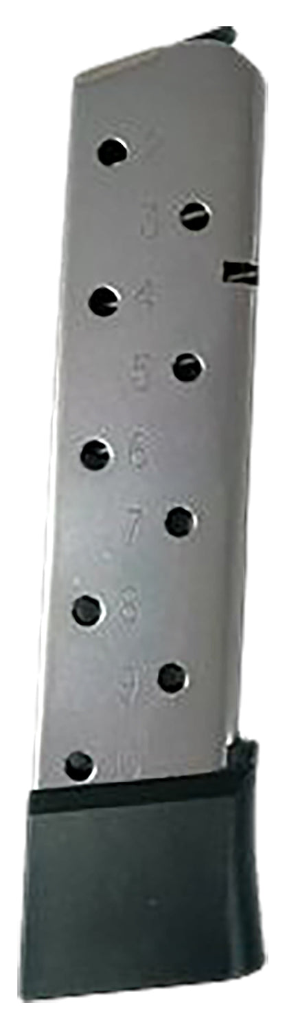 Kimber 1100167A Silver Stainless .45 ACP 10-Round 1911 Extended Magazine