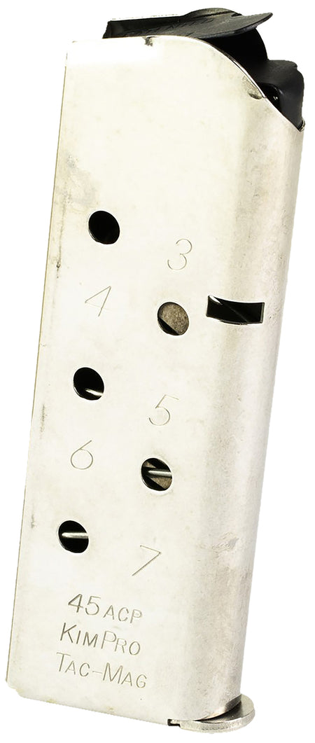 Kimber 1100813A Stainless Tac-Mag .45 ACP 7-Round Compact 1911 Magazine