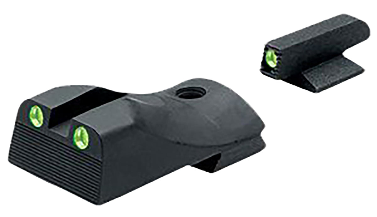 Kimber ML11212 1911 Slant Fixed Night Sight Set with Green Tritium, Black Outline