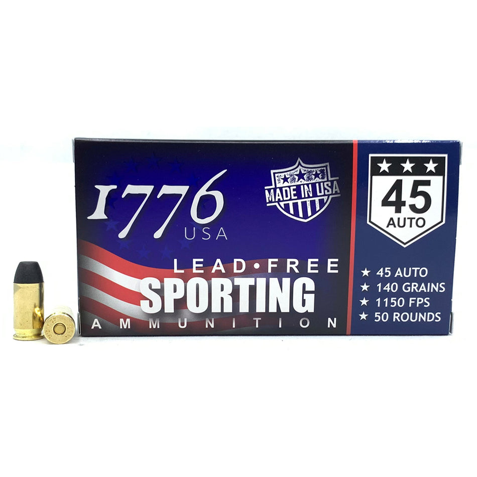 SinterFire .45 ACP/Auto Lead Free Sporting 140 grain Lead Free Ball ammunition