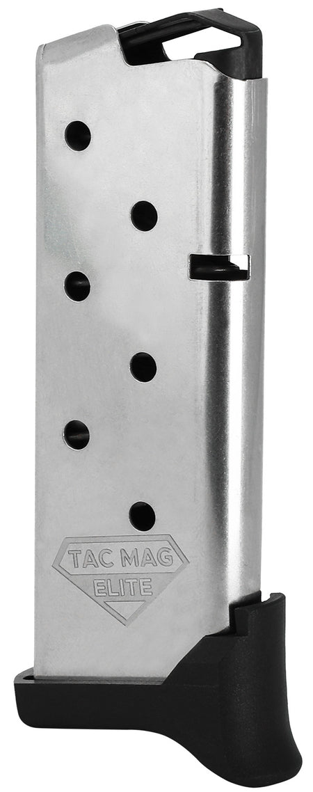 Kimber Micro 9 7-Round Tac-Mag Extended 9mm Luger Silver Steel Magazine