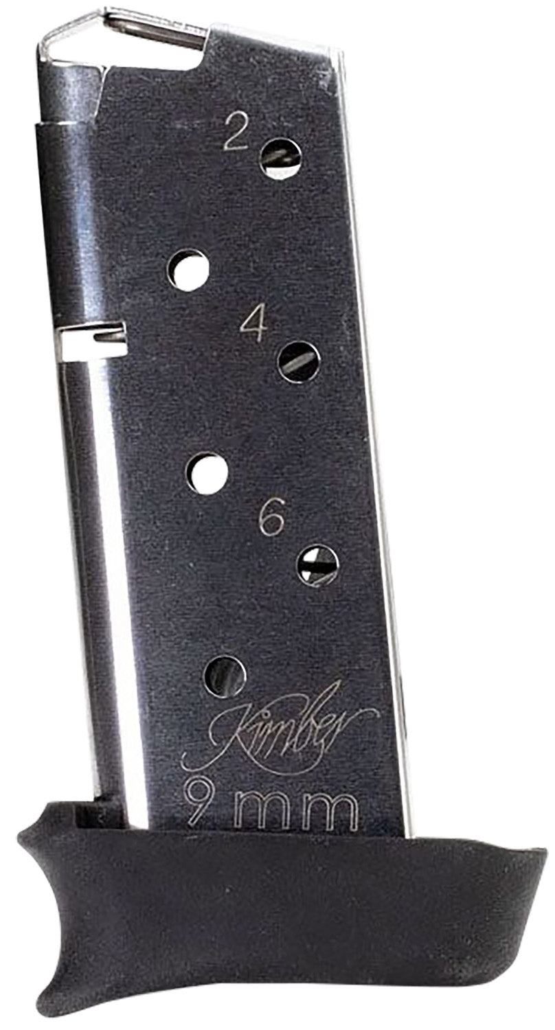 Kimber Micro 9 7-Round 9mm Luger Stainless Magazine with Hogue Grip Extension