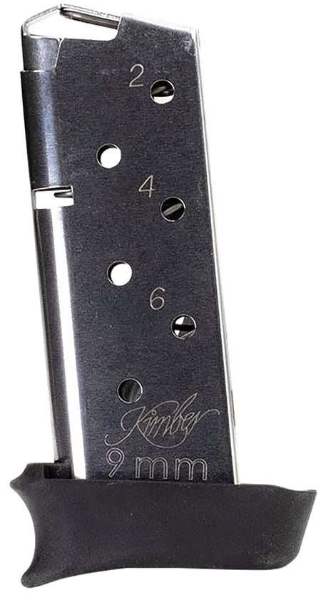 Kimber Micro 9 7-Round 9mm Luger Stainless Magazine with Hogue Grip Extension
