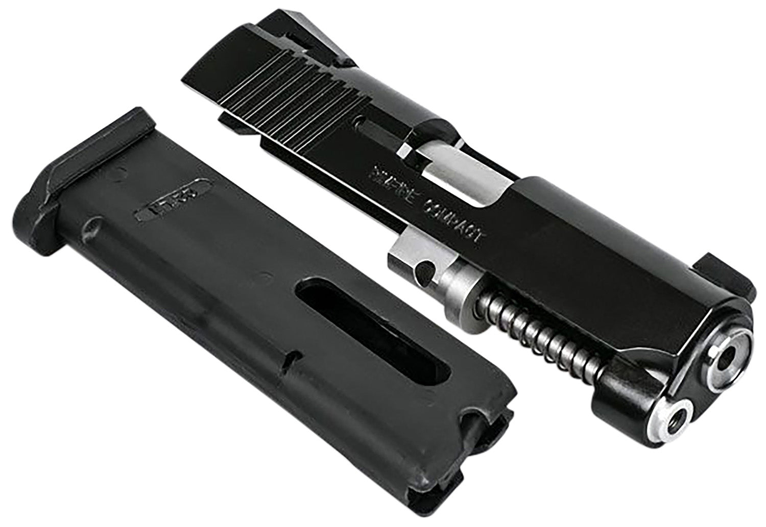 Kimber 1100479 Rimfire Compact Conversion Kit for 1911 .22 LR 10rd Black Fixed Sights