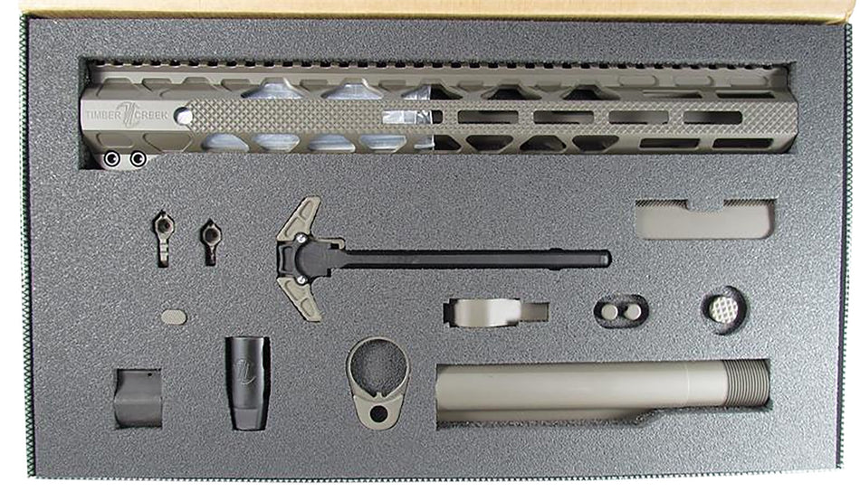 Timber Creek Outdoors Greyman AR-15 Rifle Complete Build Kit Urban Finish
