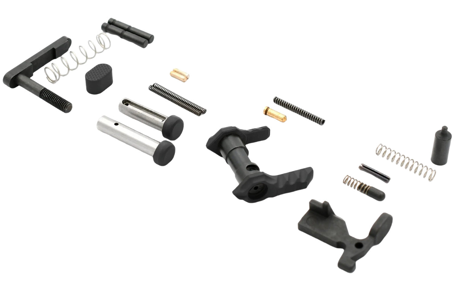 Timber Creek Outdoors Greyman AR Lower Parts Kit Black Finish GLPKBL