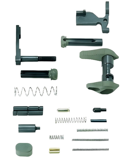 Timber Creek Outdoors Greyman AR Lower Parts Kit Forest Finish GLPKF