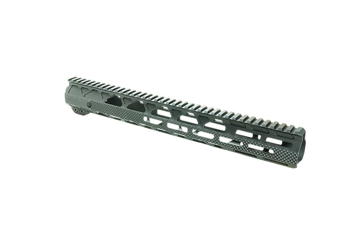 Timber Creek G15HGBL Greyman 15" MLOK Free Float Handguard for AR-15