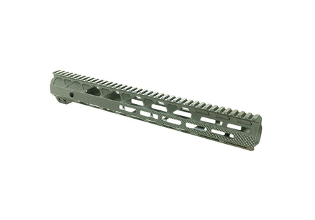 Timber Creek Greyman G15HGBL 15-Inch M-LOK AR-15 Handguard with Full Picatinny Top Rail