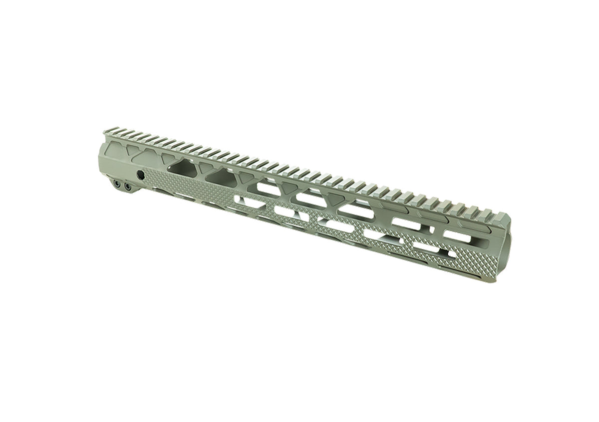 Timber Creek G15HGS Greyman 15" MLOK Free Float Handguard for AR-15
