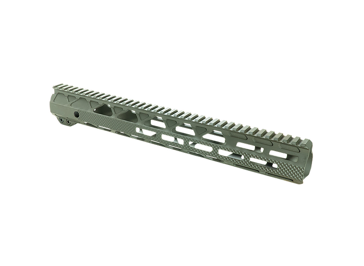 Timber Creek G10HGBL Greyman 10" MLOK Free Float Handguard for AR-15