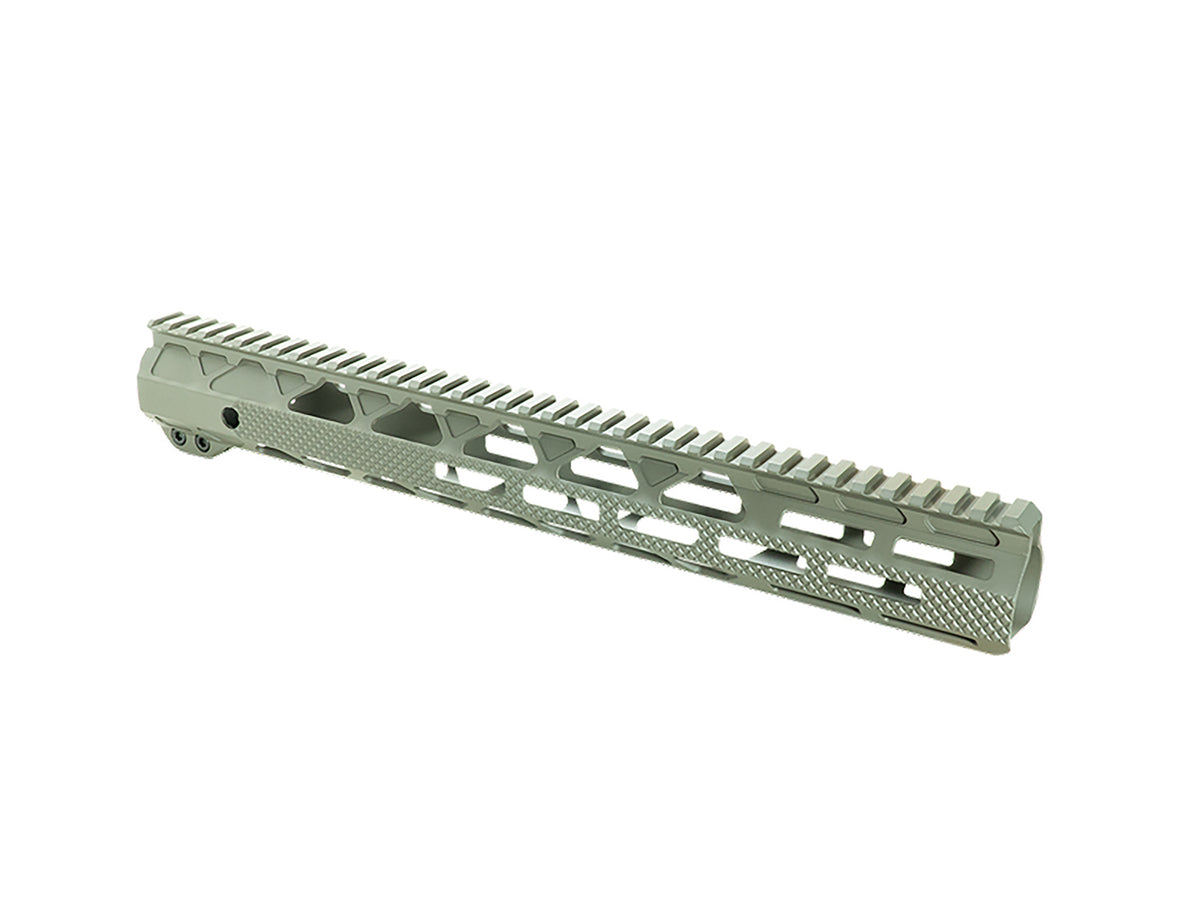 Timber Creek G10HGS Greyman 10" MLOK Free Float Handguard for AR-15