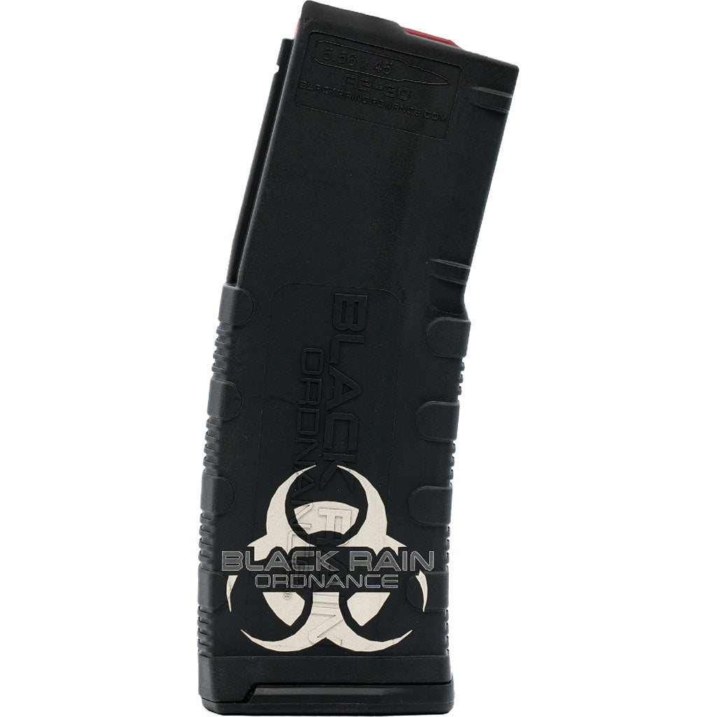 Black Rain Ordnance Logo Laser Etched AR-15 30-Round 5.56 NATO Magazine