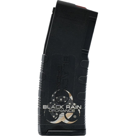 Black Rain Ordnance Flag Laser Etched AR-15 30-Round 5.56 NATO Magazine