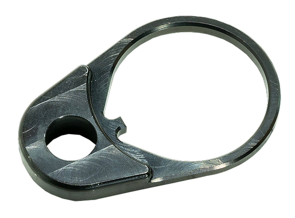 Timber Creek Outdoors GSTEPBL AR-Platform Greyman Steel QD Sling End Plate Black