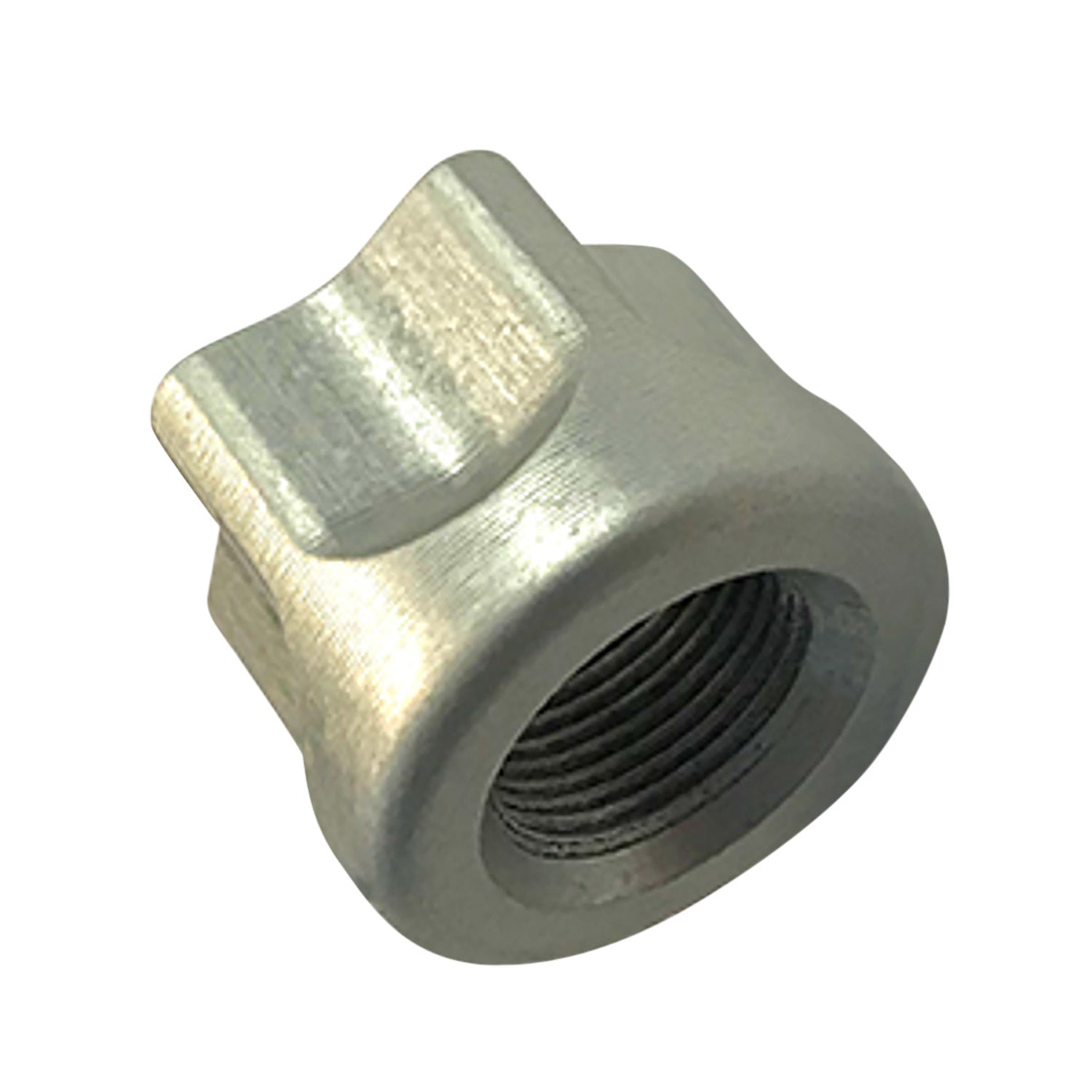 Timber Creek Outdoors 5/824TPS Billet Aluminum Thread Protector Silver 5/8x24