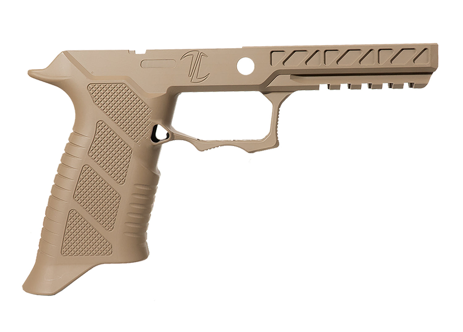 Timber Creek Outdoors FDE Pro Grip Module Fits Sig P320 SSP320PROGMFD
