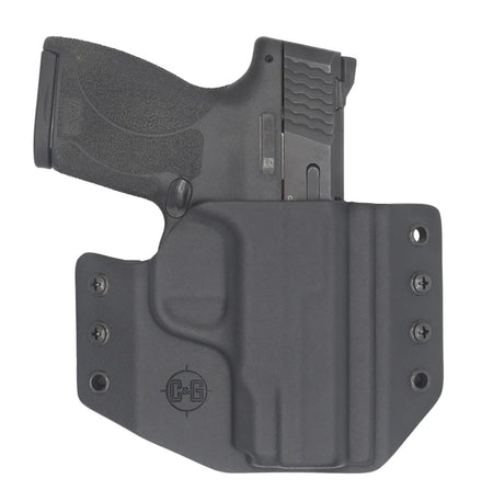 C&G OWB Covert Kydex Holster S&W Shield 45 RH Black
